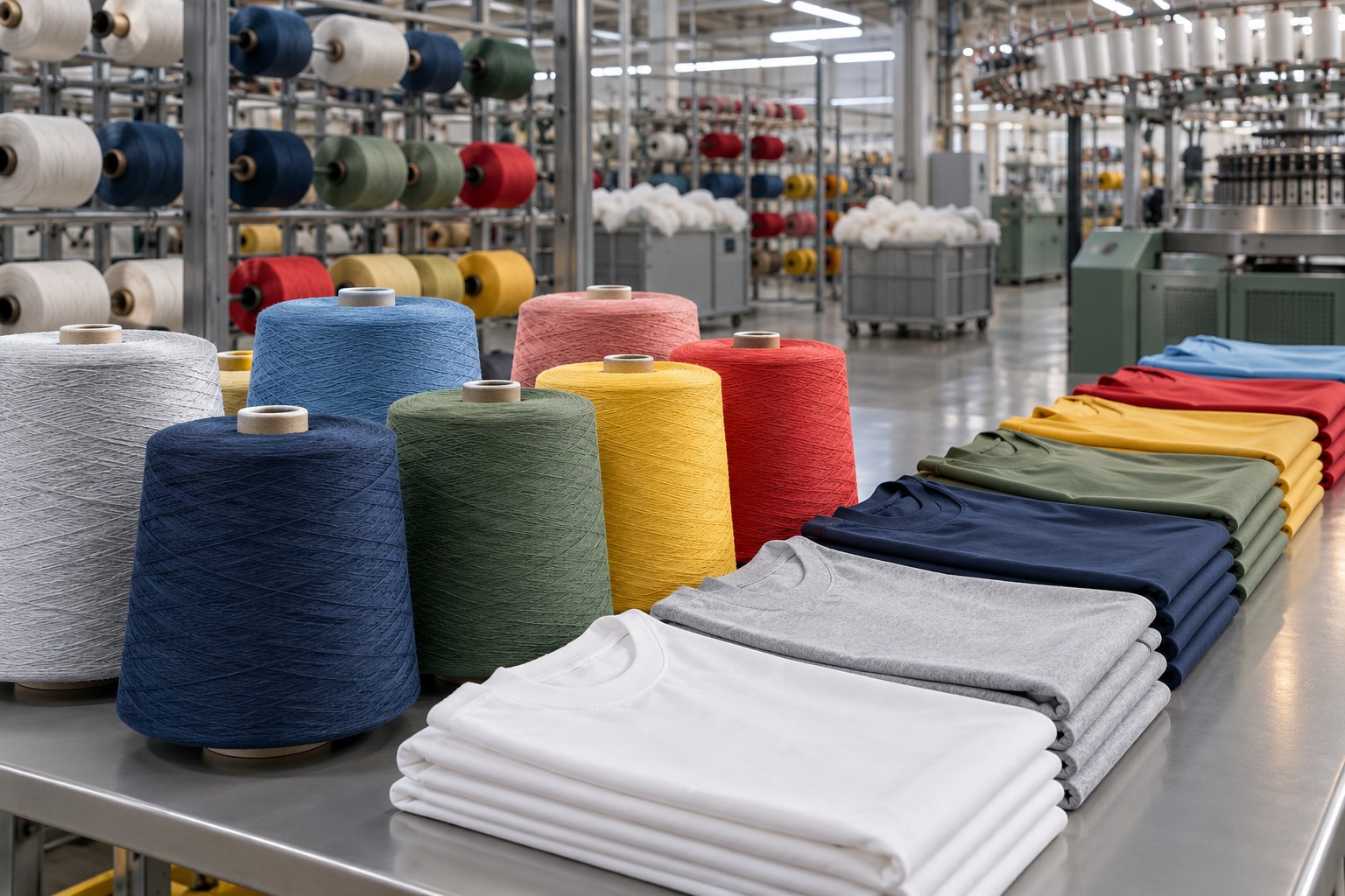 Polyester fibre & textiles · downstream manufacturing