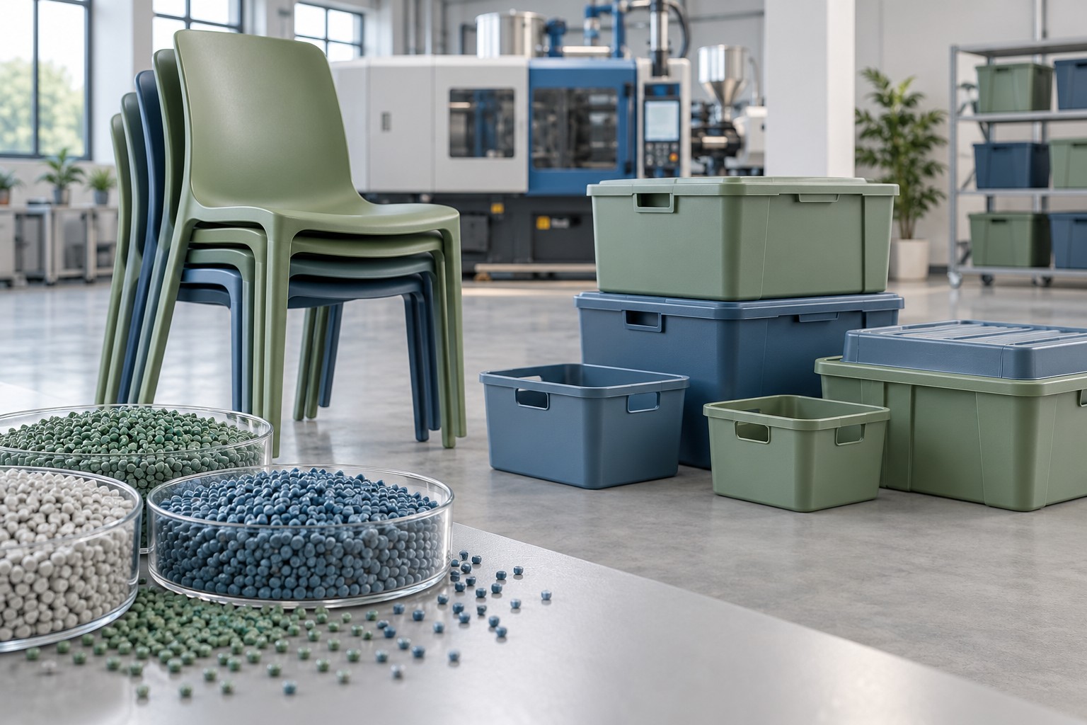 PP products · downstream manufacturing