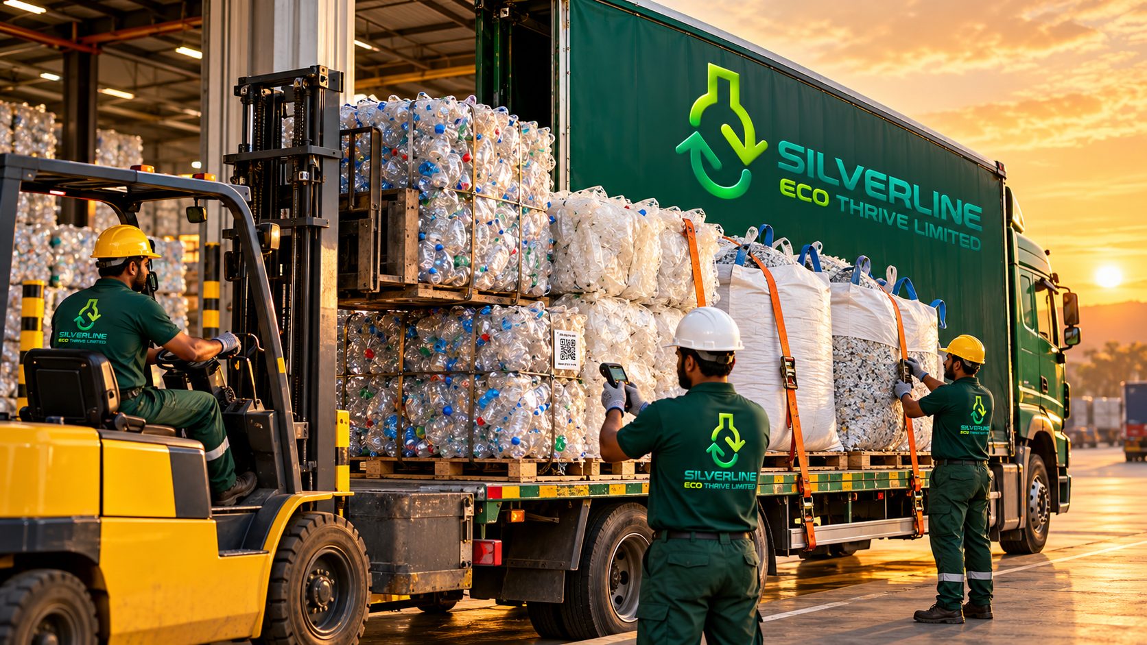 Silverline materials sent to recycler partners